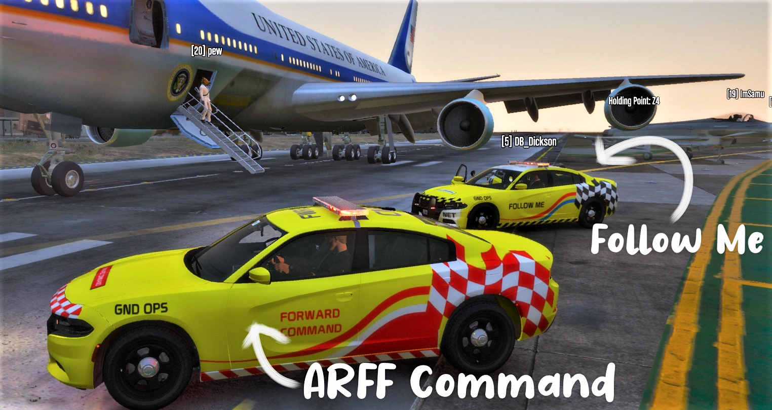 Charger Airport Follow Me + ARFF Car (Legacy)-IMAGE