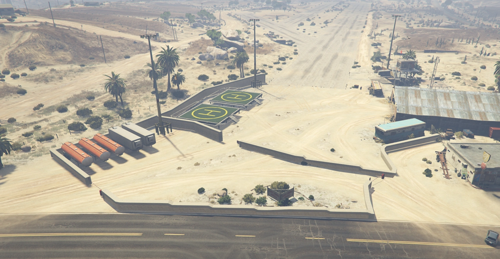 Sandy Shores Airport Extension I Ymap-IMAGE