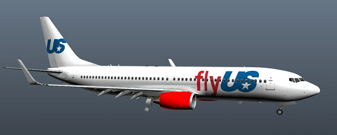 FlyUS B737-800 Livery (Old Plane Files) Epik-IMAGE